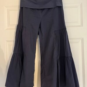XCVI Navy Ankle & Cropped Pants